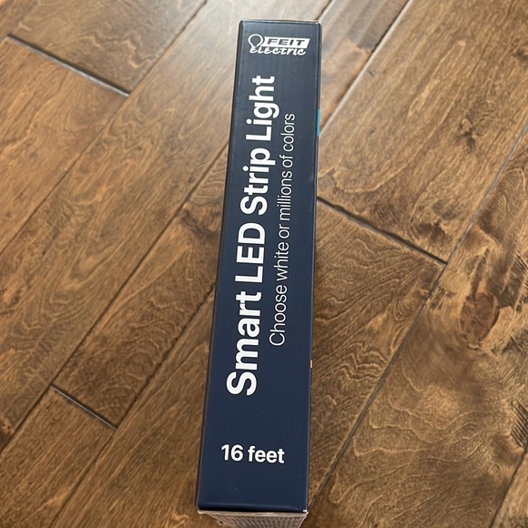 Feit Smart WiFi LED Strip Light Electric 192-in Color Changing Tape Effect 16 FT - Picture 2 of 4